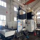 []顶配南通国盛4028龙门加工中心，九成新2022年10月设备.